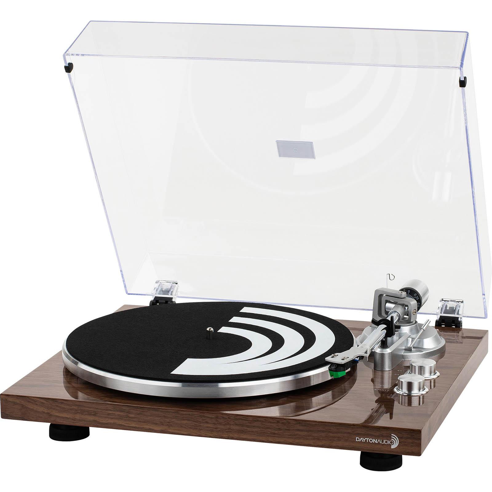 Dayton Audio Belt Drive Turntable with USB, Bluetooth, Audio